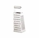 INDIGO Vegetable Grater & Slicer | Stainless Steel 4 in 1 Kitchen Chopper| Versatile Grater (Silver)