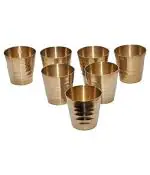 SK Craft Brass Glass For Pooja