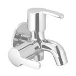 ZAP Brass Chrome Two in One Multi Tap with Wall Flange