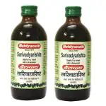 Baidyanath Sarivadyarishta 220ml (Pack of 2)