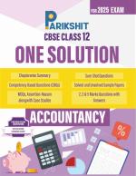 Parikshit CBSE Sample Papers One Solution Class 12th Accountancy for 2025 Board Exam by KHANNA PUBLISHERS