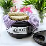 UNINOX Stainless Steel Insulated Serving Hot Pot for Roti/Curry/Chapati Box Hot Case Thermoware Casserole (2500 ml)