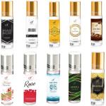 The Rupawat perfumery house Attar Kasturi Kewrha Sandal Aquatic Musk magnum Oudh Rose Kesar chandan Mogra Floral Attar (Natural)