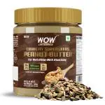 WOW Life Science Crunchy Super Seeds Peanut Butter - 500g