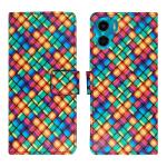 A D Enterprises Mat Mix Flip Cover for Motorola E32| Magnetic Case| Shock Absorbent| Flip Cover Motorola E32