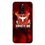 Voleano back cover for Redmi 8, free, fire, game, cases cover