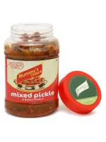 Mummy's Choice - Mixed Pickles 500gm Home Made Recipe Mango Chilli Lemon Carrot Mix Achar Pickle