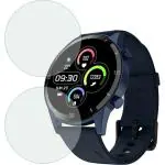 Toppings Smart Watch Screen Protector for Noise NoiseFit Evolve 3 TPU Membrane Flexible (Pack of 3)