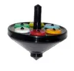 spinning top color prediction magic trick