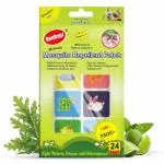 RUNBUGZ Mosquito Repellent Patches for Babies - 24 Patches (Multicolour )