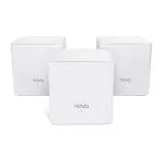 Tenda Nova MW5G White 3500 sq Coverage Whole Home Mesh Wi-Fi System Router And Booster With Two Gigabit Ports, Parental Controls (Pack Of 3)