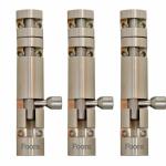Foora Tower Bolts (chatkani) Stainless Steel For Door and Window size 4 Inch, SS (pack 3)
