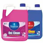 Shatras Oxi Clean Plant-Based 3X Odor Fighter Laundry Liquid Detergent - 5 Liter |Designed For Rinse And Remove Tough Stain | Suitable For All Types Of Clothes (Pack Of 2)