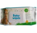 Ank Lifecare Baby Wipes | Body cleaning wipes | 97 % Pure Water and Moisture Balance | Alcohol free lotion with aloevera | Prevent Rash | Pack of 1