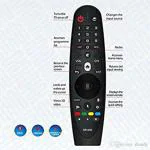 royalcool Plastic Remote With Motion Sensor Without Voice Function For Lg Am-Hr650A An-Mr650A An-Mr650 An-Mr600 Akb74495301 Akb74855401