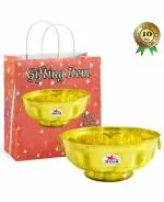 Nutristar Handmade Brass Gangal, Gangalam, Gift Item 18xcm 18xcm 9xcm