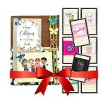 Natal Crafts Handmade Happy Farewell Greeting Card for Your Friends/Colleague with 8 DIY message cards for writing messages and goodbye thoughts. (Card Size: 7 inch x 10 inch)