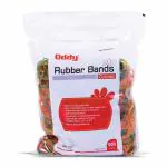 Oddy Multicolor High Stretch Rubber Bands, 1.5 Inch Pack of 500 Grams - Ideal for Office/School/Home