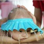 Crawl' in Blue Plastic Shower Cap (1 M - 3 Y)