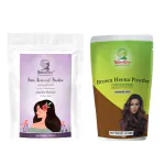 NATURALDIVA Combo Painless jasmine Flavour Body Wax With Brown Hair powder (Pack of 2, 140gm)