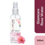Glamcare Rose Water | Hydrates and Maintains PH Balance of the Skin | With the Goodness of Roses | 100 ML