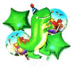 My Party Suppliers Dinosaur with Simple Roar Jungle Theme Latex Balloon