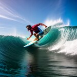 Love Creation 12x18 Size poster print for creative wall art- surfers-in-paradise-5816(Non Sticker)