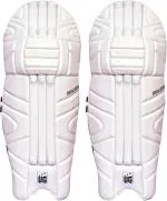 UG ULTIMATE GOAL White Wicket Keeping Pads Cricket Guard