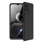 Kasba Vivo Y51, Vivo Y51A, Y51, Y31 Black Rubber Body 3 In 1 Slim Fit Hard Bumper Back Case Cover
