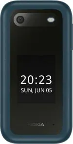 Nokia 2660 Flip 4G Volte Blue keypad Mobile with Dual Sim & Screen, MP3 Player