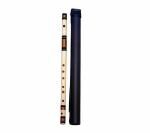Nadvenu Music Flutes Premium Concert Quality Special effect Scale G Sharp Bass Bansuri Flute Right Hand 24 inches (61CM) with velvet cover and Rexene bag (music Instrument) .61 x 5.1 x 5.1 Centimeters