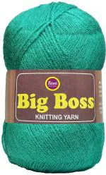 Simi Enterprise Teal Wool Bigboss Wool, Ball Hand Knitting Wool, Art Craft Soft Fingering Crochet Hook Yarn, Needle Knitting Yarn Thread Dyed-Md Art-Abd, 600 G