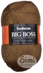 Simi Enterprise Choclate Wool Vardhman Hand Knitting Art Craft Soft Fingering Crochet Hook Needle Knitting Yarn Thread Dye Wool Ball, 600 G