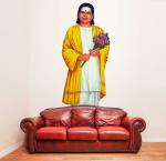 Customscart Large Removable PasumPon Mutthuramalinga Devar Wall Sticker 80 cm