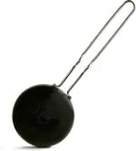 RBGIIT Hard Anodized Aluminium Vagharia Vaghar Tapkari Tadaka Taddak Dal Sabzi Fry Dal Tadaka with Handle VC-81