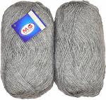 M.G Enterprise Wool Yarn, Zaima Steel Grey 200 Grams.