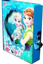 Technochitra Multicolor Frozen Design Secret Personal Lock Dairy Regular Diary Single