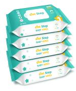 1st Step Wet Wipes 30 Pcs (30Pcs, Pack of 5) white