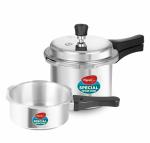 Pigeon Special Combi Pack 2 L, 3 L Induction Bottom Pressure Cooker (Aluminium)