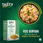 Tastygram Veg Biryani Masala || Pre Roasted And Coarse Ground || More Flavour Per Gram || No Added Colors || (100 Gram ) Pack of 10
