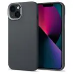 CYRILL Spigen TPU + Poly Carbonate Brick Back Cover Compatible for iPhone 13 Mini (Dusk Black)