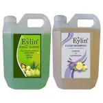 Eylin Soft Care Shampoo Combo pack Amla/Aritha/Aloevera& Lemon/Lavender Extracts.2 Liters