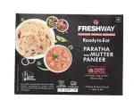 Freshway Heat and Eat Combo of 2-Methi Thepla Aloo Bhaji, 2-Paratha with Mutter Paneer, 1-Chole Rice