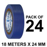 VCR Blue Floor Marking Tape - 18 Meters in Length 24mm / 01