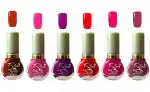 OUR Beauty Multicolor Extra Shine Long Wear Durable Nail Polish Ks67, 36 ml (Pack Of 6)
