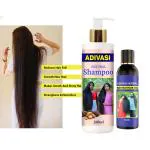 Adivasi Neelambari hair care Anti hair fall dandruff remover hair growth and long long hair SHAMPOO WITH OIL 200ML+50ml pack of 2