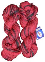 Simi Enterprise Redmix Wool Craze Wool, Hank Hand Knitting Wool, Art Craft Soft Fingering Crochet Hook Yarn, Needle Knitting Yarn Thread Dyed, 300 G