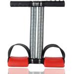 MAPACHE Premium Series Tummy Trimmer for Abs and Waist Workout,portable,for Men and Women,nonslip Handles,color (Blackred)