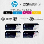 HP 305A CE410A CE411A CE412A CE413A Black,,Cyan Yellow Magenta Toner Cartridge