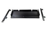 Implemental Metal Keyboard Tray With Height Adjustable Without Mouse Pad With Channel Perfect For Home And Office